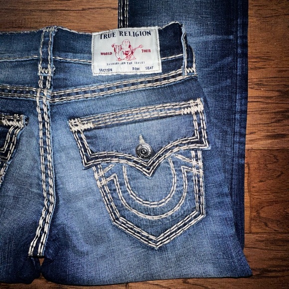 Ricky Super QT True Religion Jeans 30x34 - Picture 1 of 11